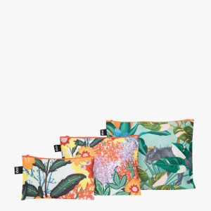 Bolsa zip Thai Floral & Wild Forest