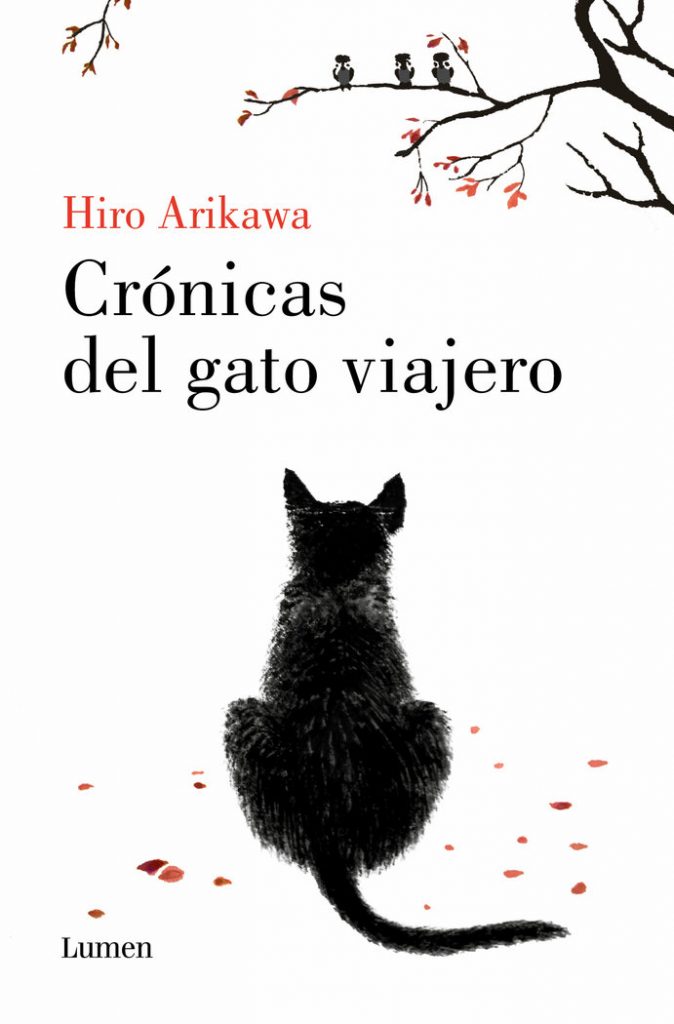 Libro japonés Crónicas del gato viajero de Hiro Arikawa