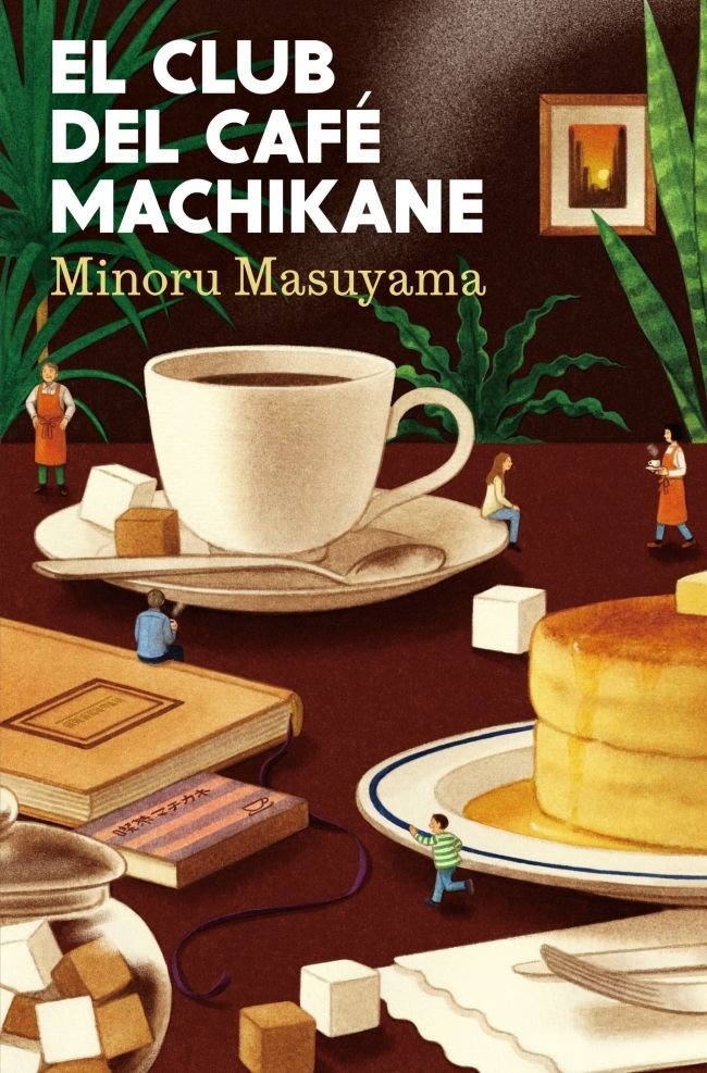 Libro japonés El club del café Machikane de Minoru Masuyama