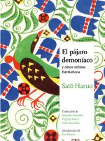 Libro japonés El pájaro demoníaco de Sato Haruo