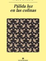 Libro japonés Pálida luz en las colinas de Kazuo Ishiguro