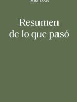 Libro sirio Resumen de lo que pasó de Rasha Abbas